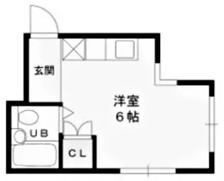 ハイツアベニール【4階】の間取り