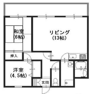 サンテラス垂水【3階】の間取り