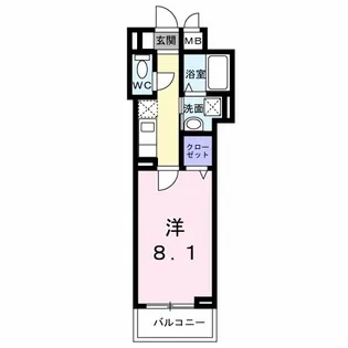 ヒカルサ神戸垂水山手【1階】の間取り
