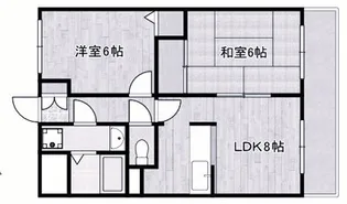 フェルヴェール【1階】の間取り