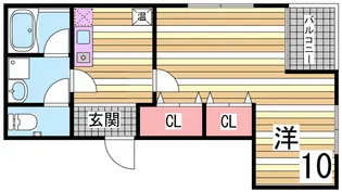 イングLビル【3階】の間取り