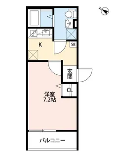 アリッサム【3階】の間取り