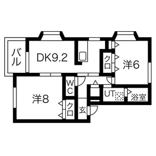 リヴェール123【1階】の間取り