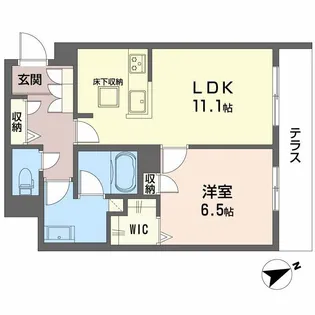 CASA PINOⅤ【1階】の間取り