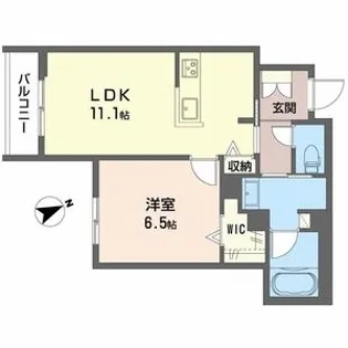 カーサ ピノ 5【2階】の間取り