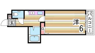 M’s residence今寺【1階】の間取り