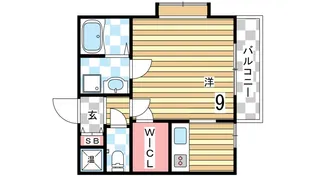 フォレストメゾン須磨寺【2階】の間取り