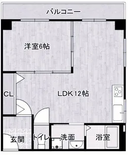 マホロバビル【4階】の間取り