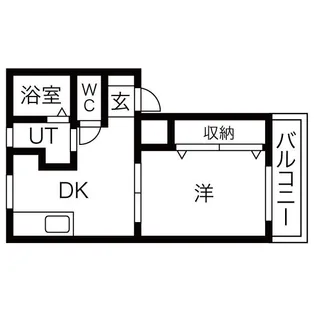 ロータスカーサ【2階】の間取り