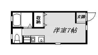 シェトワ【1階】の間取り