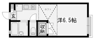 フレンズ【1階】の間取り