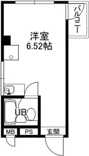 サニーパレスザウエスト【3階】の間取り