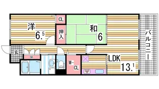 パインプロス【2階】の間取り