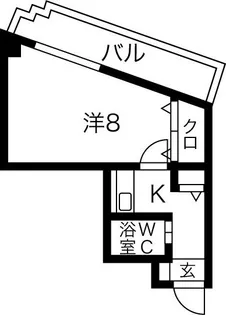 大手ビル【4階】の間取り