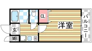 マイルドコート27【3階】の間取り