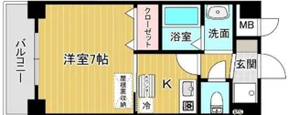 ポコアポコ明石鍛治屋町三番館【5階】の間取り