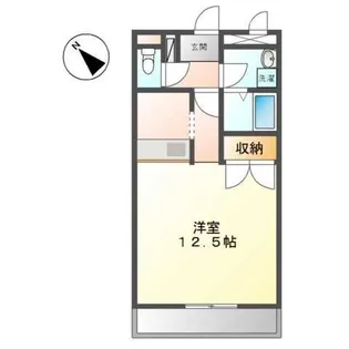 Pine Valley【5階】の間取り