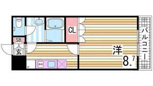 ラフォーレ【1階】の間取り