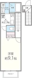マイルドマメゾン【2階】の間取り