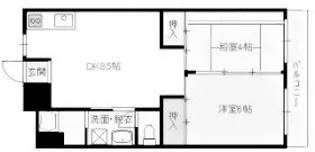グリーンヒル舞子【3階】の間取り