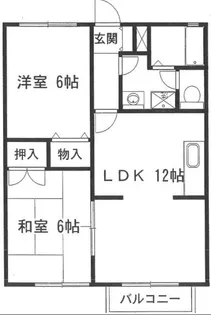 ミサワヒルズ【2階】の間取り