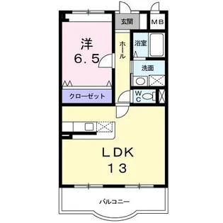 グランコンフォート【2階】の間取り