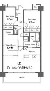 willDo西明石【7階】の間取り