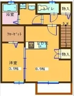 アメージングエステート【2階】の間取り