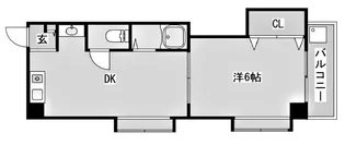 サンパレス21垂水【3階】の間取り
