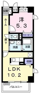 メゾン・ド・セイ【4階】の間取り