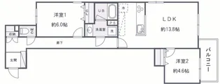 グルーブ明石大蔵【2階】の間取り
