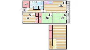 マリンハイム塩屋【5階】の間取り
