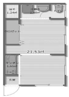 山田ハイツ【2階】の間取り