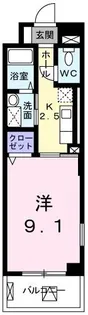 グラン ブル【3階】の間取り