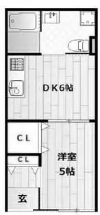 エントピアくるみII【1階】の間取り