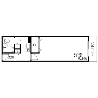 西神糀台ミオ【2階】の間取り
