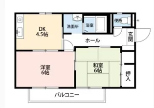 カーム須磨【2階】の間取り