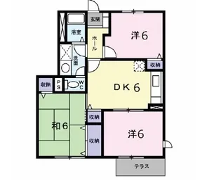 Ciel i【1階】の間取り