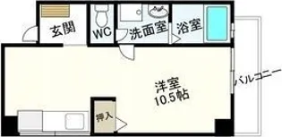 メゾン岩屋【4階】の間取り