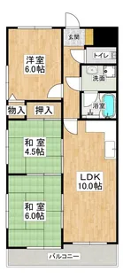 グランドメゾン南別府【4階】の間取り