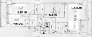 カーソルーナ1番館【1階】の間取り