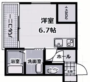 エターナルシー舞子台【2階】の間取り