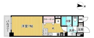 ポコアポコ明石鍛治屋町三番館【3階】の間取り
