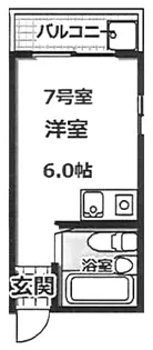 モナーク西明石【2階】の間取り