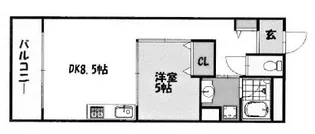 エランドール【2階】の間取り