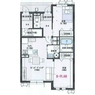 Casa Gluck【1階】の間取り