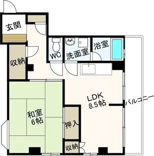 メゾン岩屋【3階】の間取り