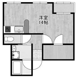 ジョイフル福田【3階】の間取り