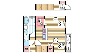 ソフィアコート【1階】の間取り