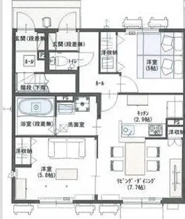Affino【1階】の間取り